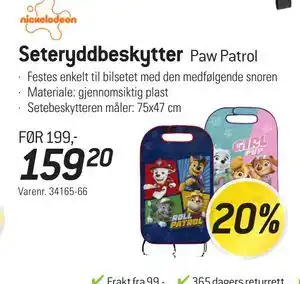Thansen Seteryddbeskytter tilbud