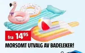 Bauhaus MORSOMT UTVALG AV BADELEKER! tilbud