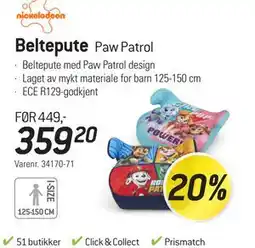 Thansen Beltepute tilbud