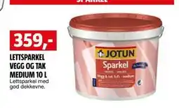 Bauhaus LETTSPARKEL VEGG OG TAK MEDIUM 10 L tilbud