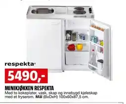Bauhaus MINIKJØKKEN RESPEKTA tilbud