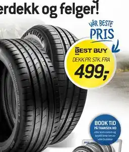 Thansen BEST BUY DEKK tilbud