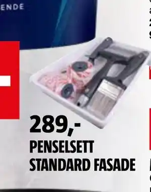 Bauhaus PENSELSETT STANDARD FASADE tilbud