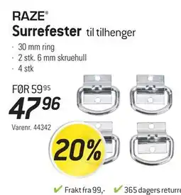 Thansen Surrefester tilbud