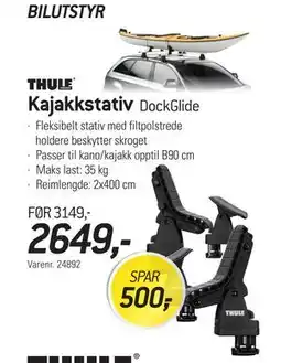 Thansen Kajakkstativ tilbud