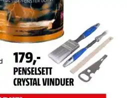 Bauhaus PENSELSETT CRYSTAL VINDUER tilbud