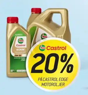 Thansen CASTROL EDGE MOTOROLJER tilbud