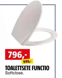 Bauhaus TOALETTSETE FUNCTIO tilbud