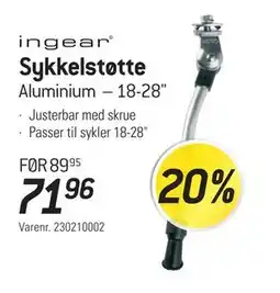 Thansen Sykkelstøtte tilbud