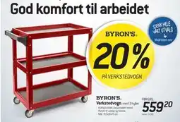 Thansen Verkstedvogn tilbud