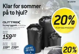 Thansen Dry bag/ryggsekk tilbud