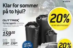 Thansen 20% PÅ DRY BAG/RYGGSEKK tilbud