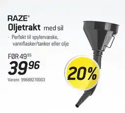 Thansen Oljetrakt tilbud