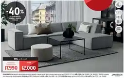 Bohus QUADRATO HJØRNESOFA tilbud