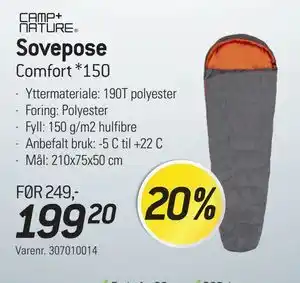 Thansen Sovepose tilbud