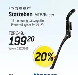 Thansen Støtteben tilbud