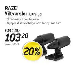Thansen Viltvarsler tilbud