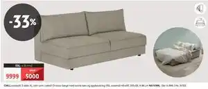 Bohus CHILL sovesofa 3 seter XL uten arm tilbud