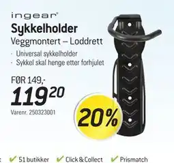 Thansen Sykkelholder tilbud