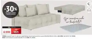 Bohus FORMA sovesofa 3 seter XL uten arm tilbud