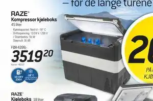 Thansen Kompressor kjøleboks tilbud