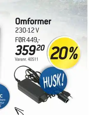 Thansen Omformer tilbud