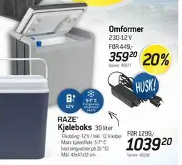 Thansen Kjøleboks tilbud
