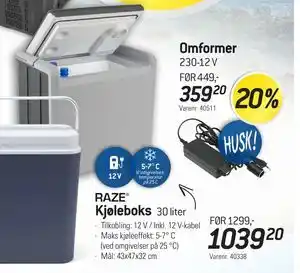 Thansen Kjøleboks tilbud