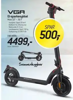 Thansen El-sparkesykkel tilbud