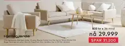 Skeidar Villa hjørnesofa tilbud
