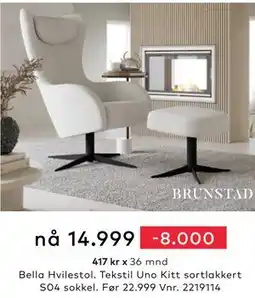 Skeidar Bella Hvilestol tilbud