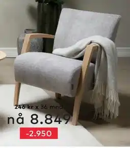 Skeidar Mobile hvilestol tilbud