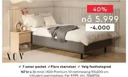 Skeidar XOV Premium 10 rammeseng tilbud