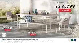 Skeidar Alba spisestol tilbud