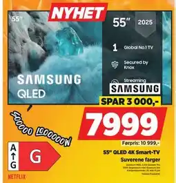 POWER 55 QLED 4K Smart-TV tilbud