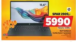 POWER 15,6 bærbar pc tilbud