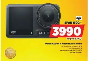 POWER Osmo Action 4 Adventure Combo tilbud