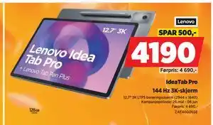 POWER IdeaTab Pro tilbud
