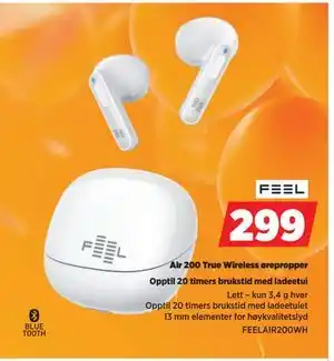 POWER Air 200 True Wireless ørepropper tilbud