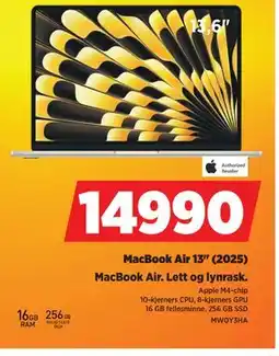 POWER MacBook Air 13 (2025) tilbud