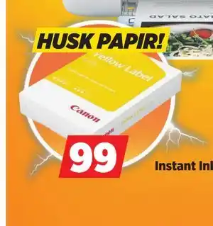 POWER HUSK PAPIR! tilbud