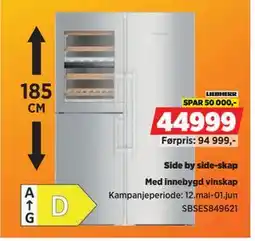 POWER Side by side-skap tilbud