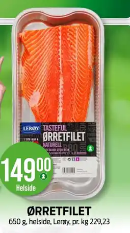 Kiwi LERØY Ørretfilet tilbud