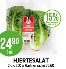 Kiwi GARTNER Hjertesalat tilbud