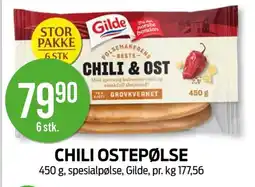Kiwi GILDE Chili ostepølse tilbud