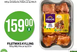 Kiwi PRIOR Filetmiks kylling tilbud