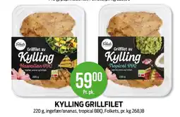 Kiwi FOLKETS Kylling grillfilet tilbud