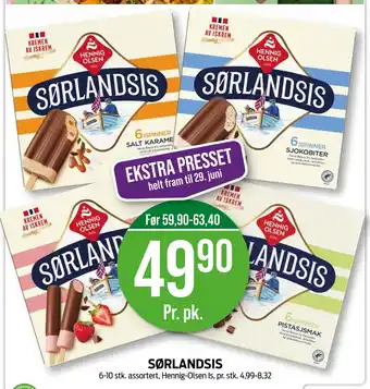 Kiwi HENNIG OLSEN Sørlandsis tilbud