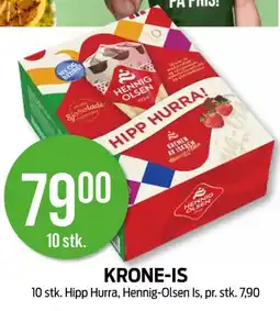 Kiwi HENNIG OLSEN Krone-is tilbud