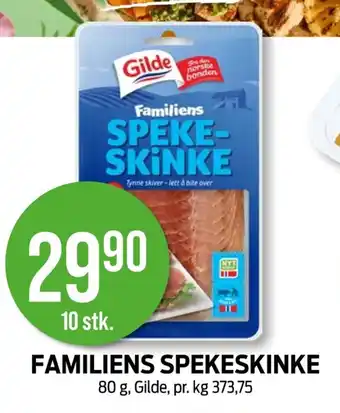 Kiwi GILDE Familiens spekeskinke tilbud